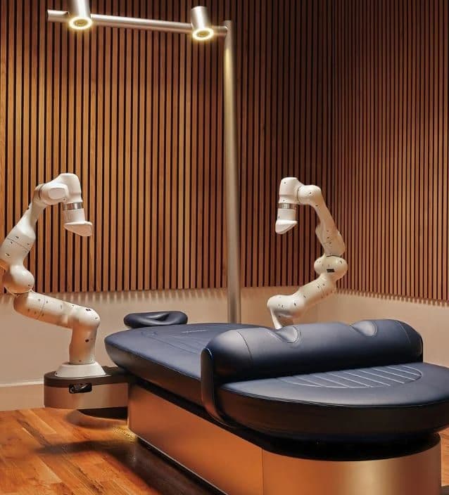 Aescape AI-powered robot massage at Sway Wellness Spa in Denver
