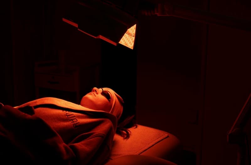 LED light therapy at Sway Wellness Spa