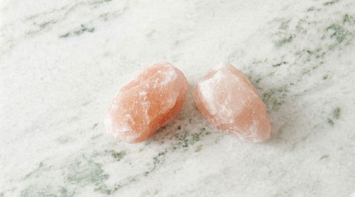 Himalayan salt stones used for massage therapy at Sway Wellness Spa in Denver